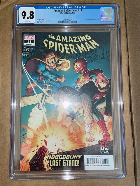 Amazing Spiderman (Volume 6) #13 CGC 9.8 John Romita Jr Hallows Eve Hobgoblin