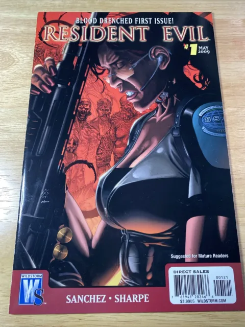 Resident Evil #1 2009  Variant DC Wildstorm Comic Book