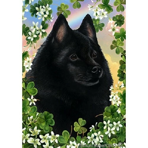 Clover Garden Flag - Schipperke 311011