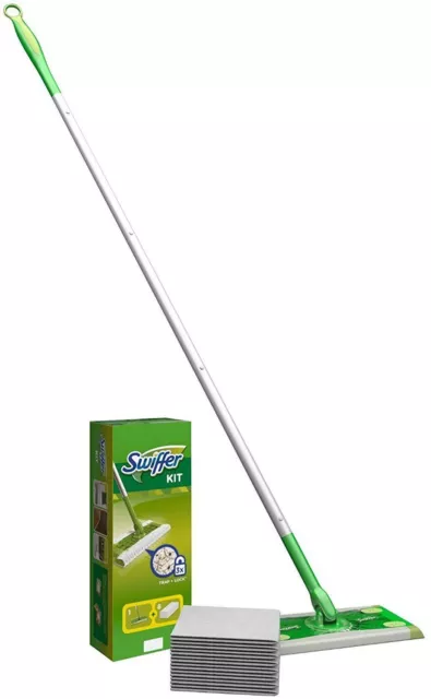 Swiffer Bodenwischer Starterset, 1 Bodenwischer + 8 Tücher