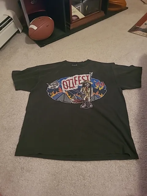 Nice Power Pro Ozz Fest 99 2 Sided Size XL T Shirt