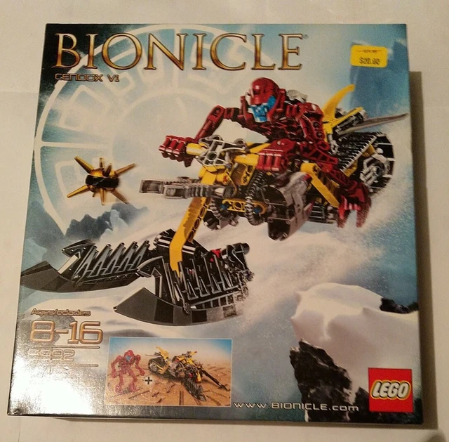 LEGO BIONICLE CENDOX V1 8992 de 2009 neuf dans son emballage d
