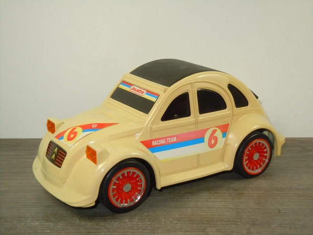 Voiture Joustra 2CV Racing Team N°6 Bon Etat – Jouet Vintage
