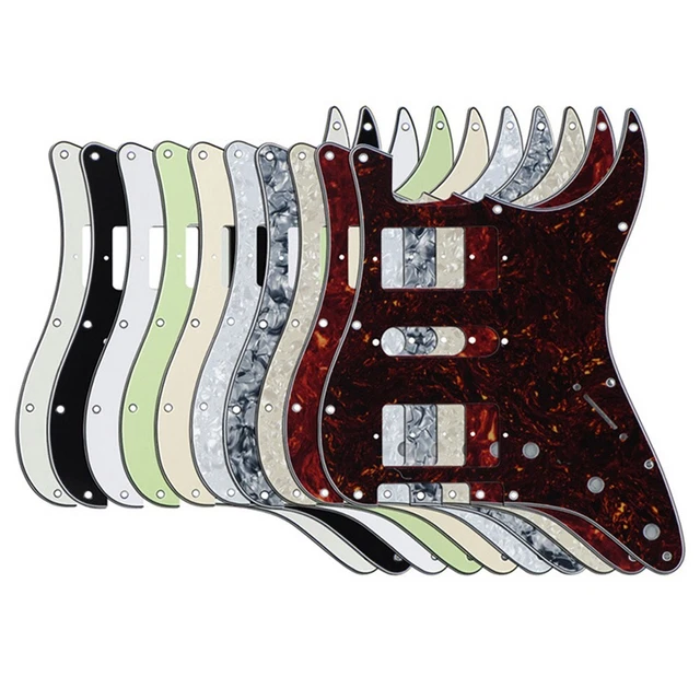 2 pièces guitare Pickguard, autocollant de planche de guitare auto-adhésif PVC protecteur de sélection de protection, pickguard de guitare de haute qualité et belle apparence, pour accessoires de déco