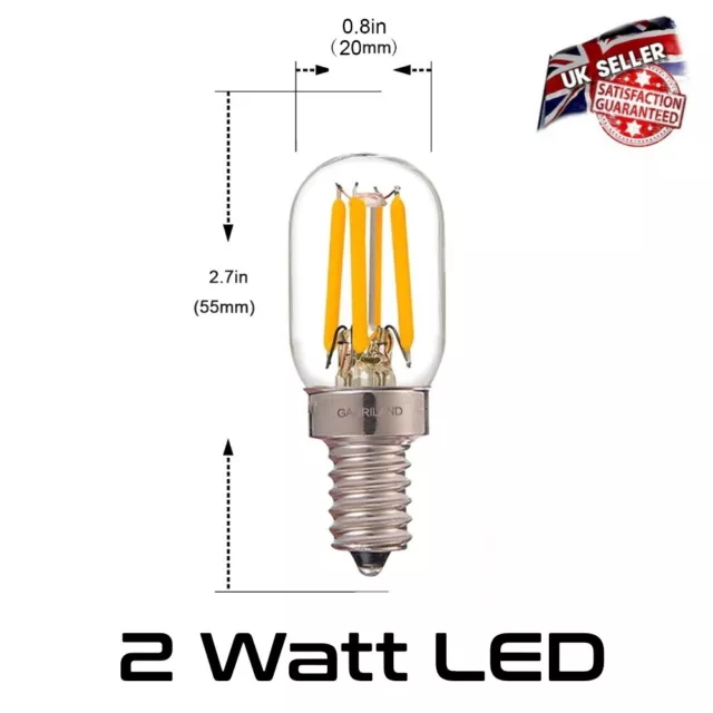 Pygmy Lamp Bulb LED Pygmy Small Screw E14 Warm White Dimmable 2W *UK Supplier*