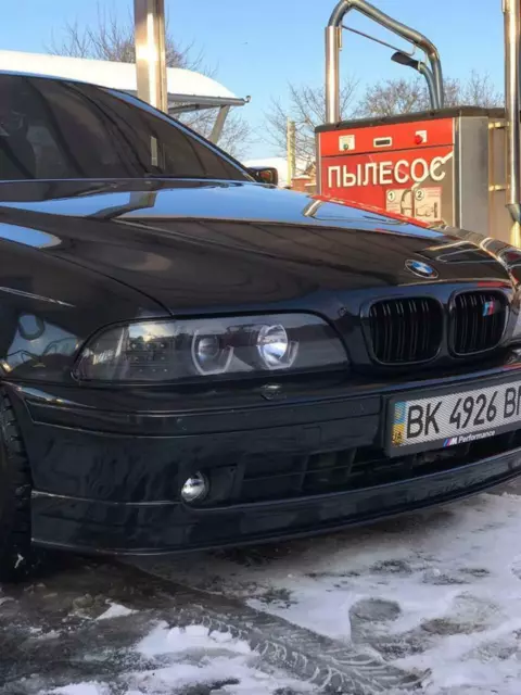 Aileron de lèvre de pare-chocs avant de style bmw e39 Alpina pour...