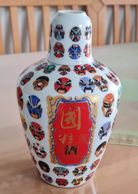 China Spirituose Flasche mit Peking-Oper Design