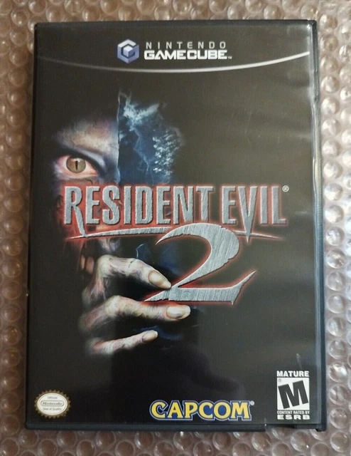 Resident Evil 2 / NTSC / Nintendo 64 / N64 / En / Caja de reproducción y bandeja interior - España