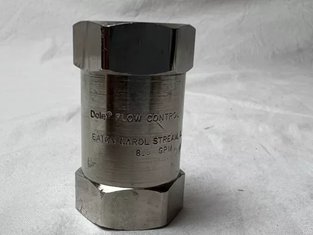 Dole Flow Regulator Model GC   8 GPM Eaton Carol Stream Il. USA