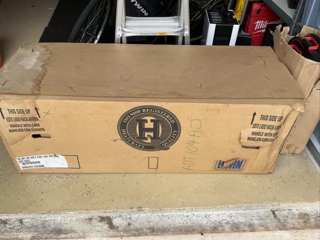 Bohn Lo Profile Evaporator M/T 10400 Btu 7Fpi 115V Walk In Adt104Aj 2 Fan Bn Lop