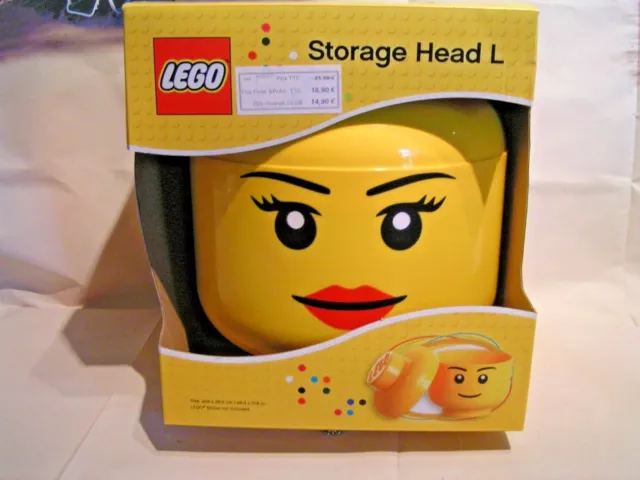 Lego Special  -  Tete De Stockage Femme Taille L   -  Scellee/Sealed