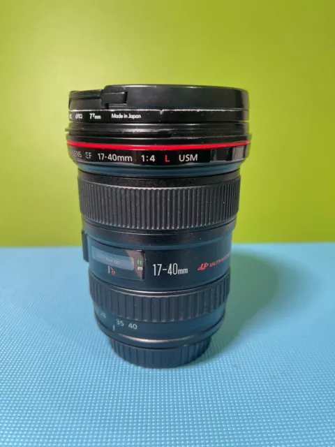 Canon EF 17-40mm F/4.0 L USM Lens - Black