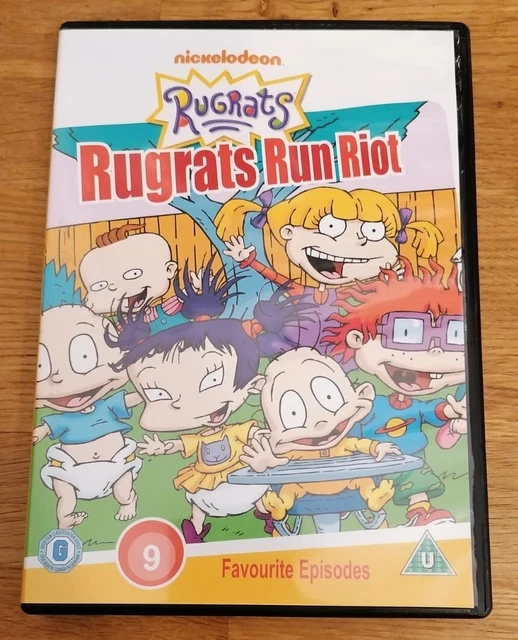 DVD - RUGRATS Run Riot Classic Nickelodeon Cartoon 9 Fave Episodes R2 ...