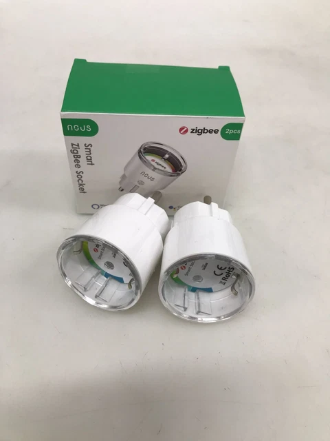 Innr Presa Smart Zigbee (2 Pezzi) – Compatibile Con Hue, SmartThings E Alexa, Con Monitoraggio Energetico E Ripetitore
