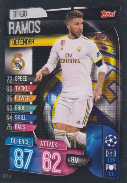 Topps Champions League 19 20 2019 2020 REA3  Sergio Ramos 