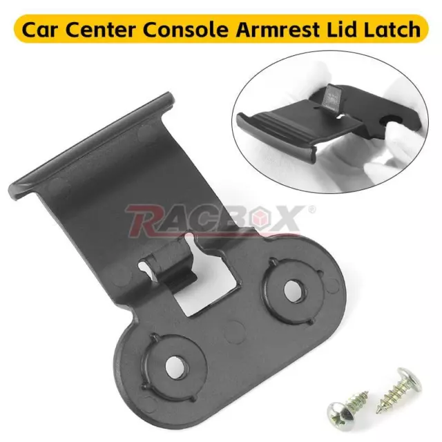 1x Black NEW Center Console Arm Rest Lid Latch For 1997-2001 Jeep Cherokee XJ 2