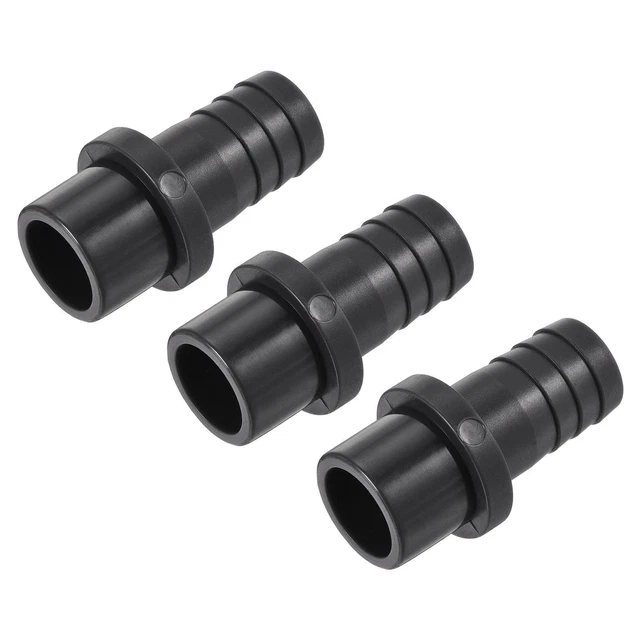 PVC Tuyau Raccord 16mm Barbelé x 20mm OD Tube Adaptateur Tuyau Connecteur Kit 3
