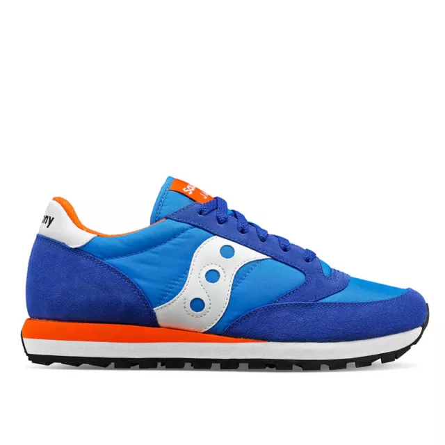 Scarpe Saucony Jazz Original Sneakers Sportive da Uomo Blu Azzurro Arancione