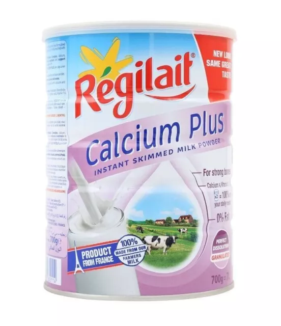 Regilait Calcium Plus Lait en poudre écrémé instantané (700 grammes) حليب...