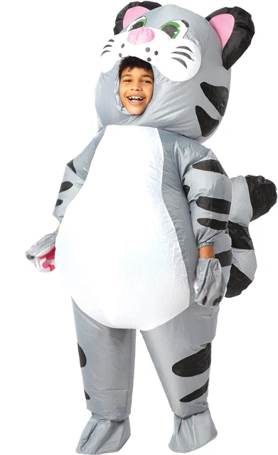Spooktacular Creations Child Unisex Kitty Cat Full Body Inflatable Animal Cos...