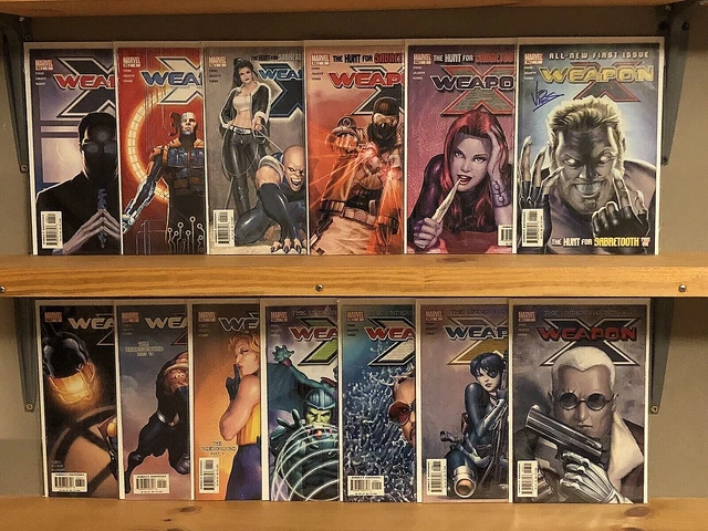 WEAPON X Vol. 2 (2002) #1-13 STRAIGHT - SIGNED/AUTO By Artist DEXTER VINES! NICE