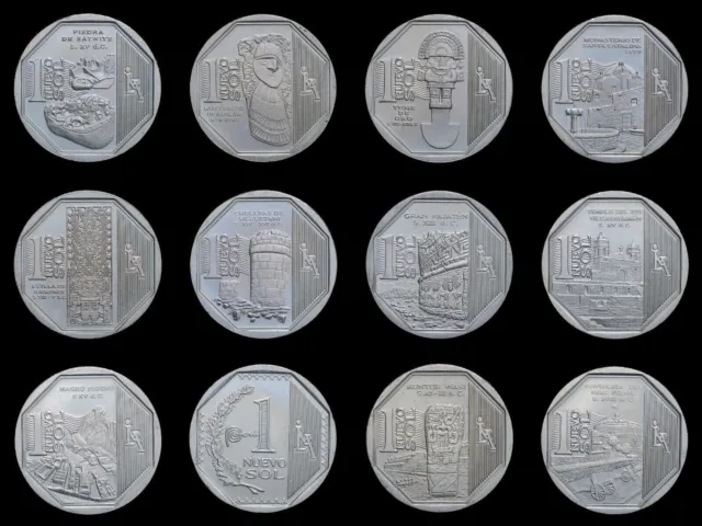 1 Sol 2010-2016 Set 28 Pieces, Peru