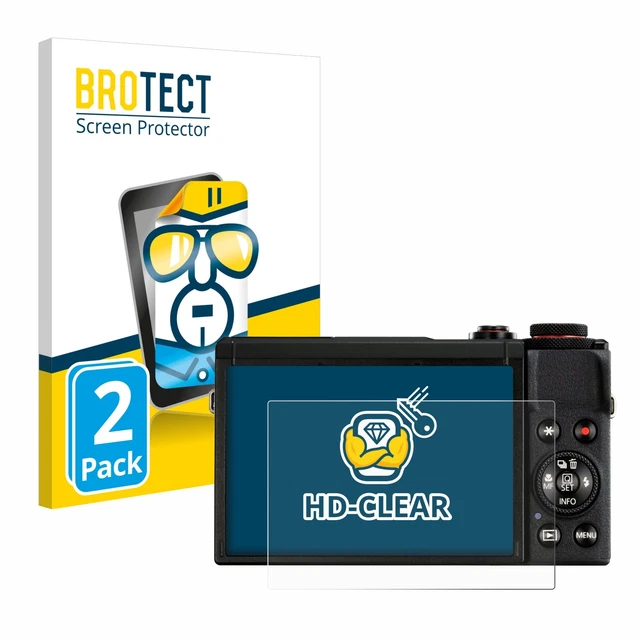BROTECT Matt-Schutzfolie Für Canon EOS 5D Mark III – Full-Cover Für Gewölbtes Display