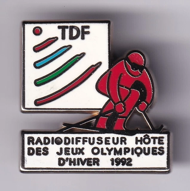 RARE PINS PIN'S .. OLYMPIQUE OLYMPIC ALBERTVILLE 1992 CANDY UP HOCKEY GLACE ~20
