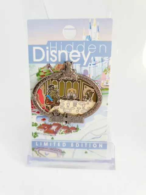 Disney authentisch neu auf Karte 2006 Spukhaus versteckte Disney Pin doofy