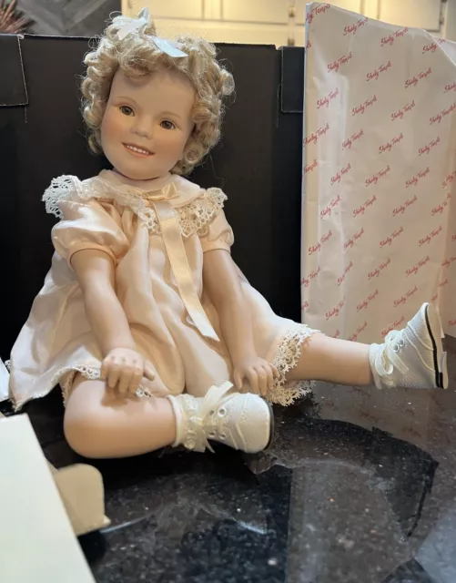 Danbury Mint Little Miss Shirley Doll Of The Shirley Temple Toddler Collection