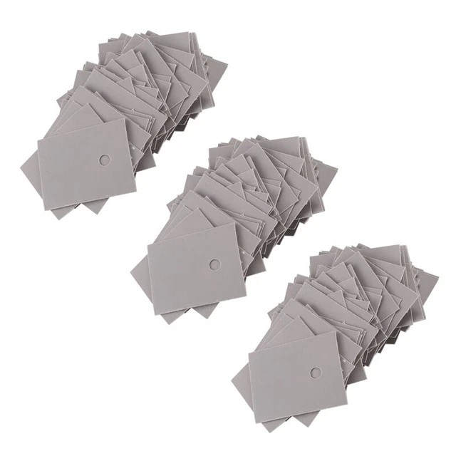 TO-247 Transistor Silicone Insulator Insulation Sheet 26mmx20mm 150 Pcs I1J1