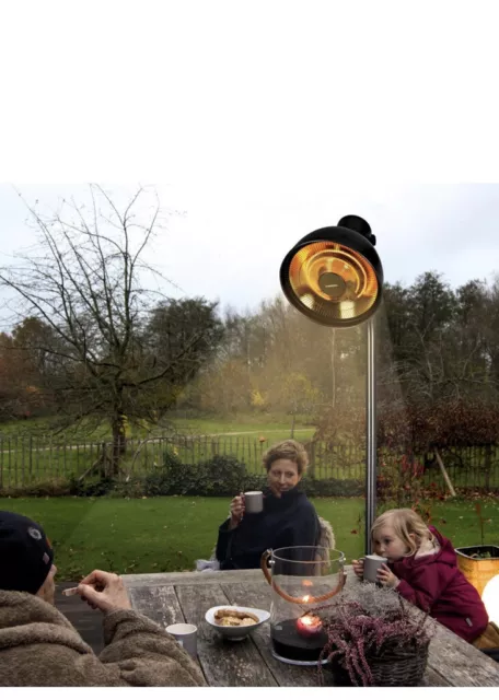 Heizstrahler Heizpilz Infrarot Heizung Wärmestrahler Standheizer 2000W Hoberg