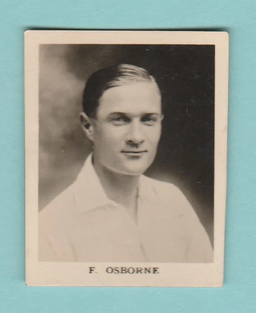 Fulham  F.c.  -  Footballer -  Frank R. Osborne  -  D. C.  Thomson  -  C 1930