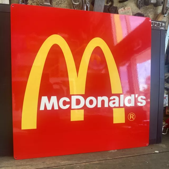 McDonald’s Repro Metal Sign SK961