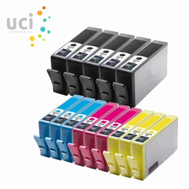 14 INK UCI Brand fits for hp 364XL Photosmart 5510 5515 5520 6510 7510