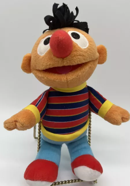Sesame Street Ernie Plush Doll 11”  Bert & Ernie Fisher Price Mattel