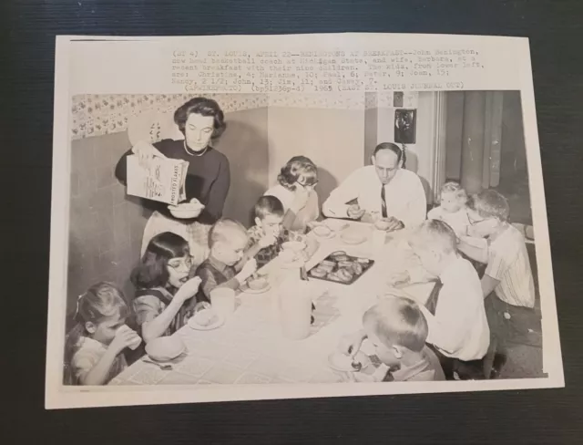 Basketball Coach Photo John Bennington Michigan San Francisco Vintage