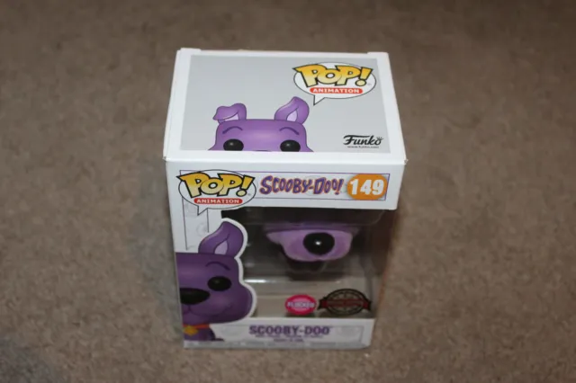 Funko POP! Animation - Scooby Doo #149 Flocked Special Edition 'NEW' See Images