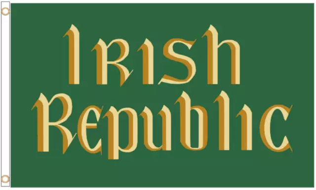 Ireland 1916 Easter Rising Irish Republic Polyester Flag - Choice of Sizes