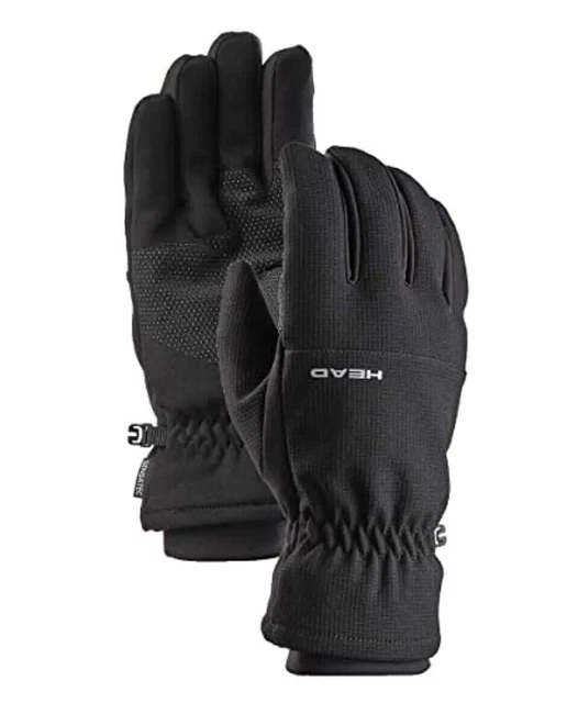 SMALL MEN S HEAD Black Waterproof Hybrid Gloves w Sensatec Touchscreen Size S 12.95 PicClick UK