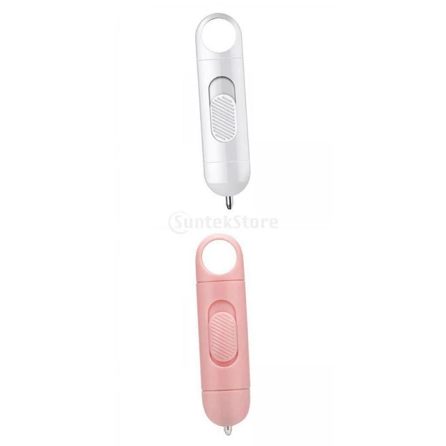 2x Mini No Touch Apriporta Attrezzo Sanitario Sicuro Chiave Bianco Rosa