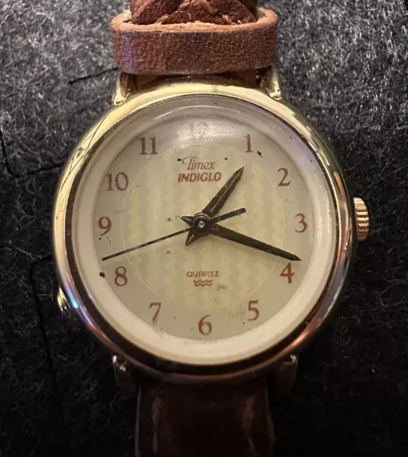 Vintage Timex Analog Watch Silver Tone - Not Tested