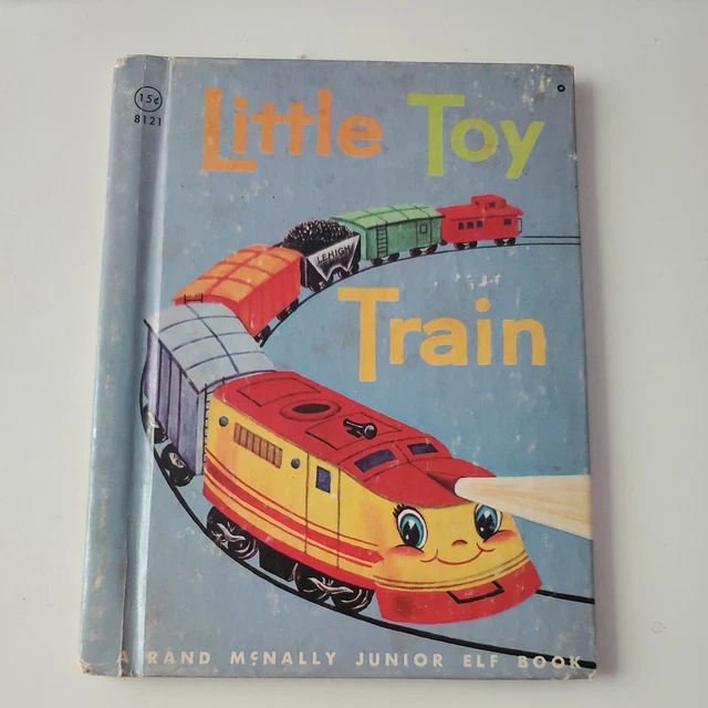 1965 LITTLE TOY Train by Catherine Stahlmann Junior Elf Book Hardcover