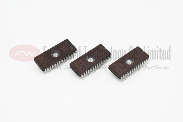 Lot De 5 Mémoires EPROM AMD AM27C2048 (2Mbit) - UV Erasable - CDIP40