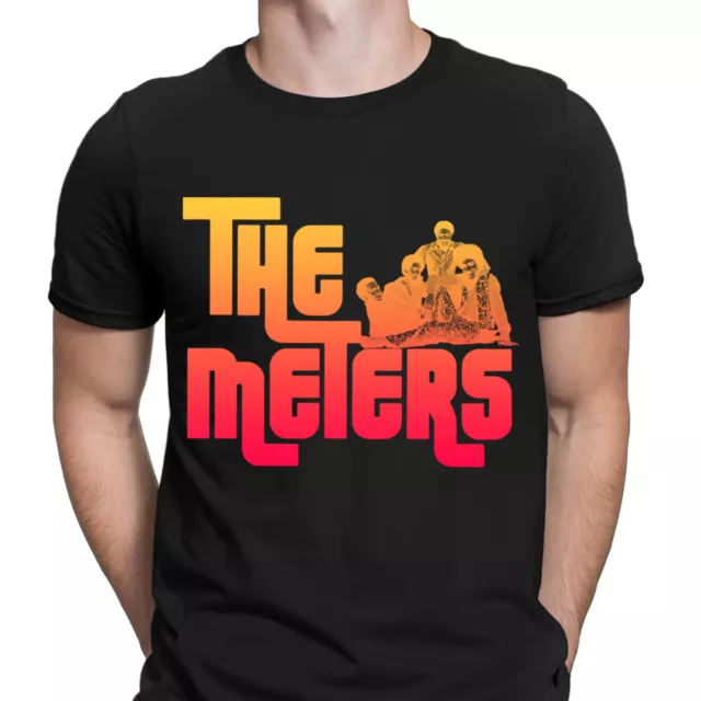 The Meters Musicians Dancers Rock Music Band Musical Mens T-Shirts Tee Top #DGV