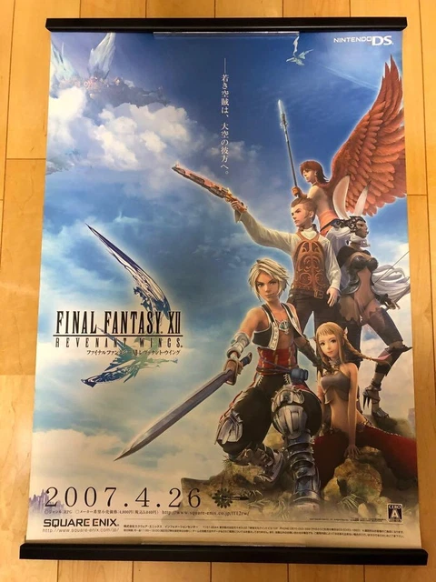 FINAL FANTASY XII B2 Promo Poster 2006 Store Display Not for