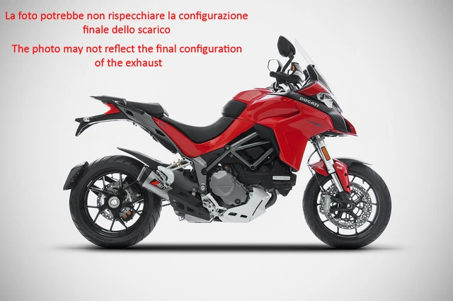 Exhaust Short Approved Zard Titanium Ducati Multistrada 1260 2018 - 19