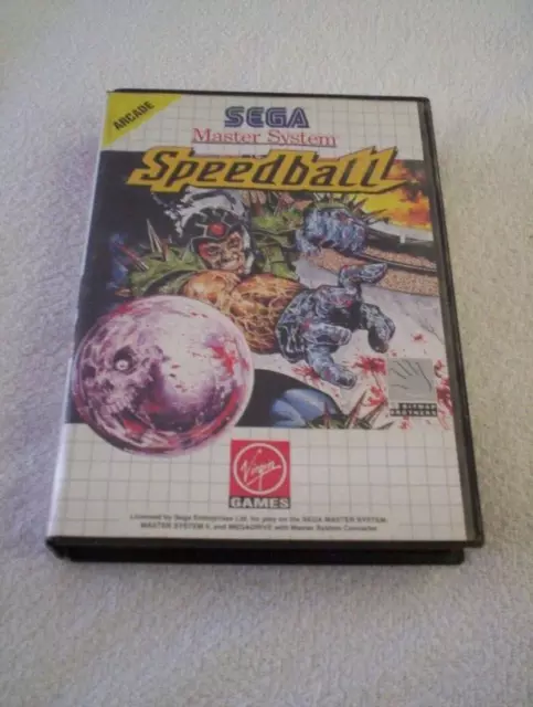 Speedball Sega Master System UK Pal Tested Used Good Condition
