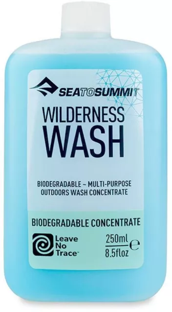 Sea to Summit Wilderness Wash 250ml for shower, dishes, clothes etc