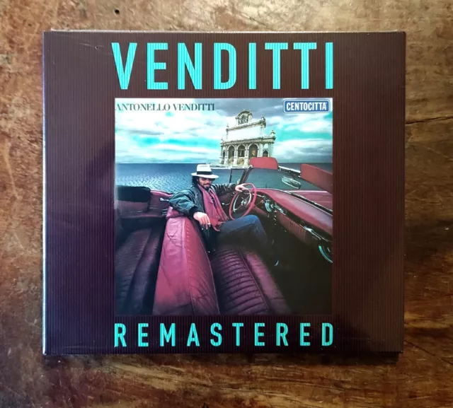 CD ANTONELLO VENDITTI CENTOCITTA Live + NUOVO + Rock RARO Leggere descrizione